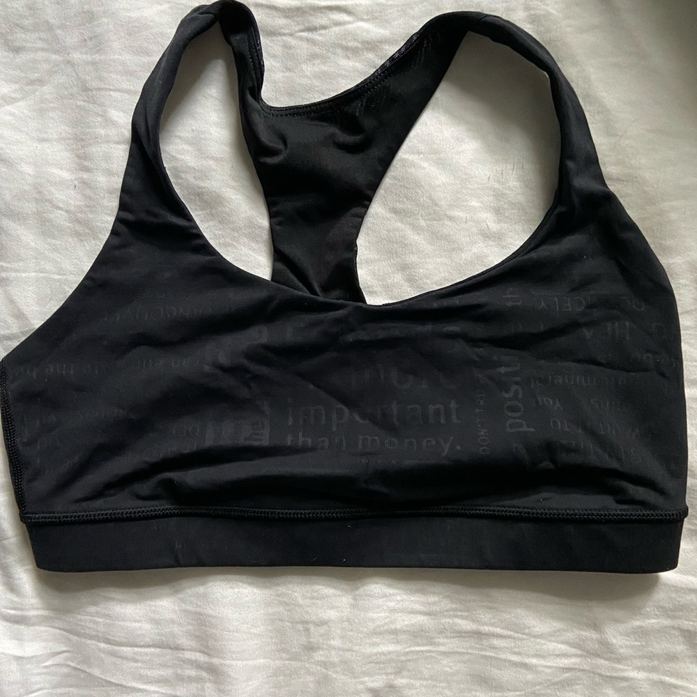 Lululemon Racerback Mesh Bra
